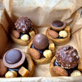 Christmas Box bruin mini 5 stuks