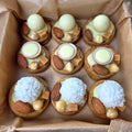 Christmas Box wit mini 9 stuks