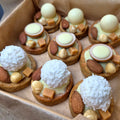 Christmas Box wit mini 9 stuks