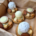 Christmas Box wit mini 5 stuks