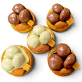 Sint Box bruin/wit mini 5 stuks