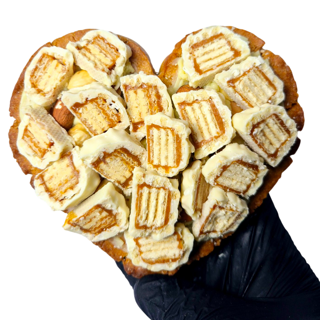 PRE-ORDER! Moederdag box groot Cookie hart witte Lion