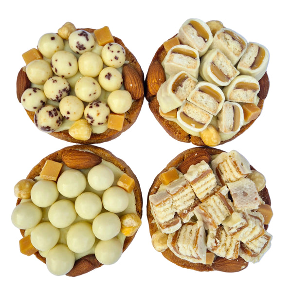 Partybox wit: Stracciatella - witte Twix - witte Kitkat - witte Lion