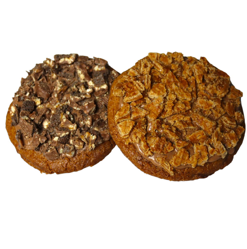 Guilty Cookies bruin: Lion brownie - Stroopwafel